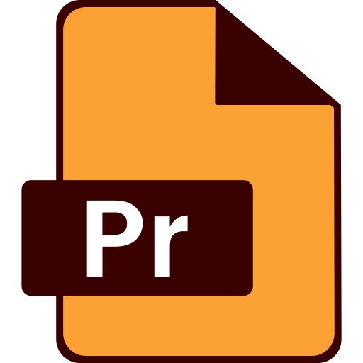 Premiere pro Generic color lineal-color icon