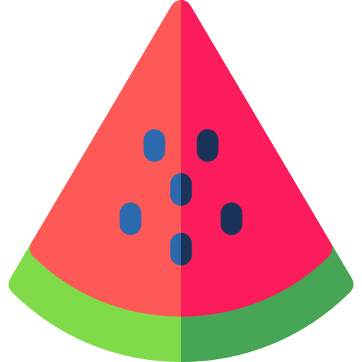 wassermelone Basic Rounded Flat icon