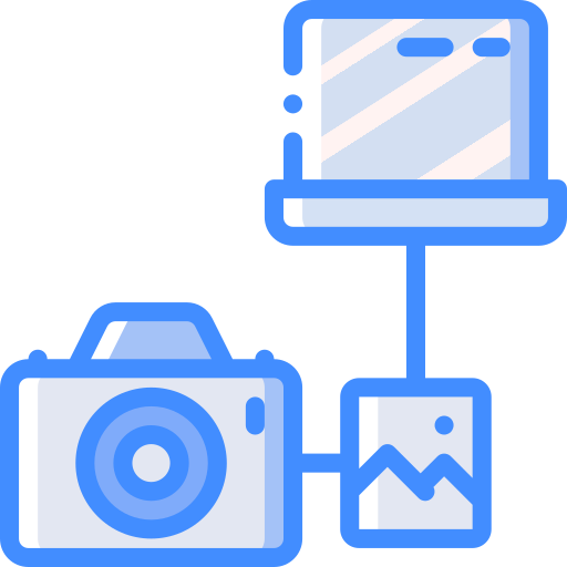 transfer Basic Miscellany Blue icon