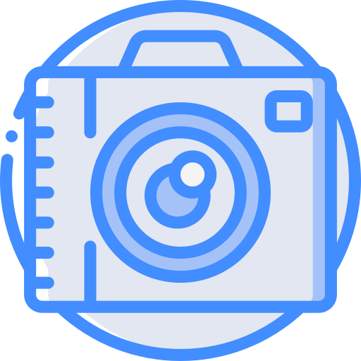 fotoapparat Basic Miscellany Blue icon