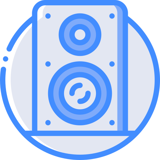 lautsprecher Basic Miscellany Blue icon