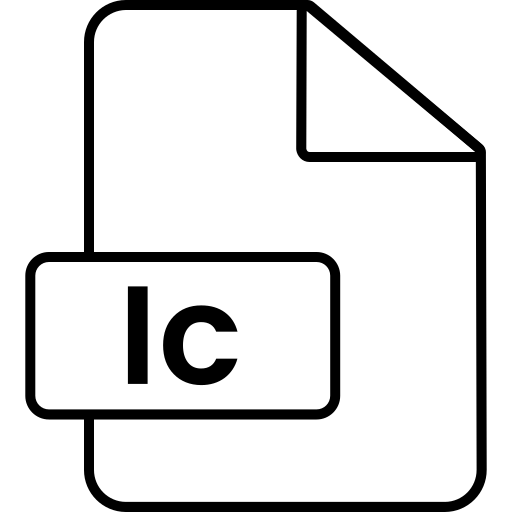 lc Generic black outline icon