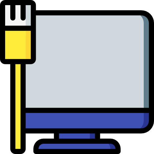 Monitor Basic Miscellany Lineal Color icon