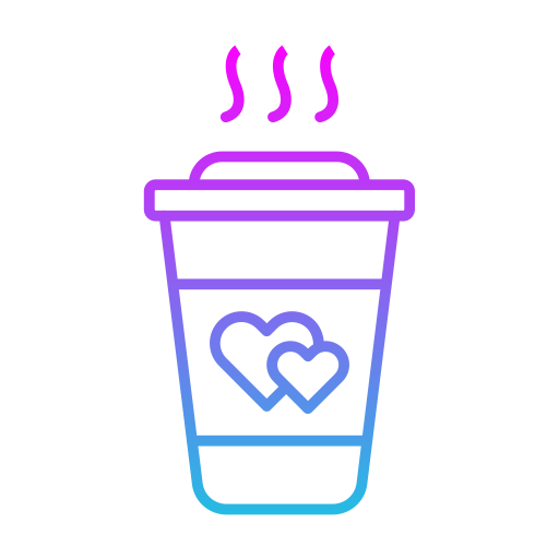 コーヒーカップ Generic gradient outline icon