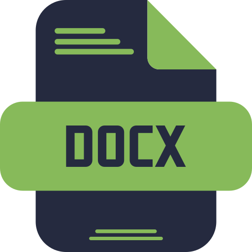 Docx Generic color fill icon