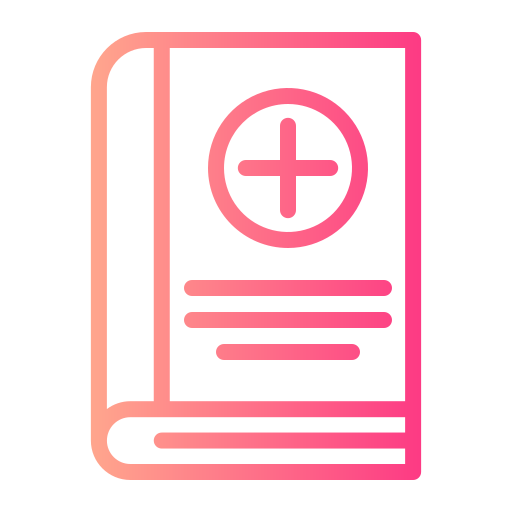 Medical Book Generic gradient outline icon