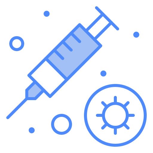 szczepionka Generic color lineal-color ikona