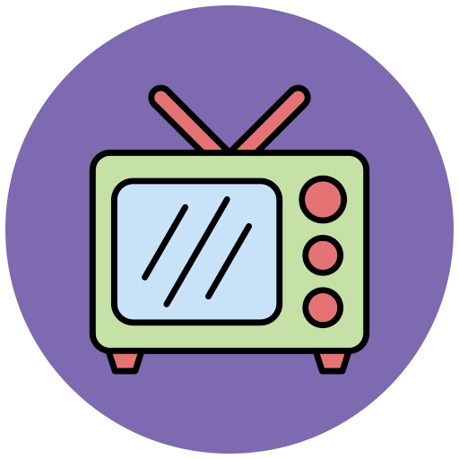 tv Generic color lineal-color icon