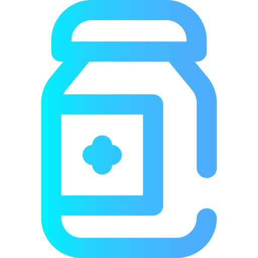 medizin Super Basic Omission Gradient icon