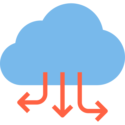 cloud computing itim2101 Flat icon