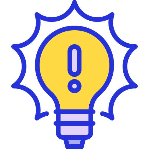 Lightbulb Generic color lineal-color icon