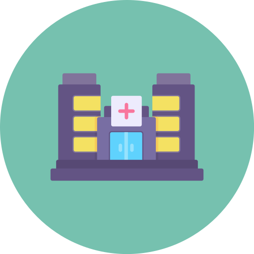 Hospital Generic color fill icon