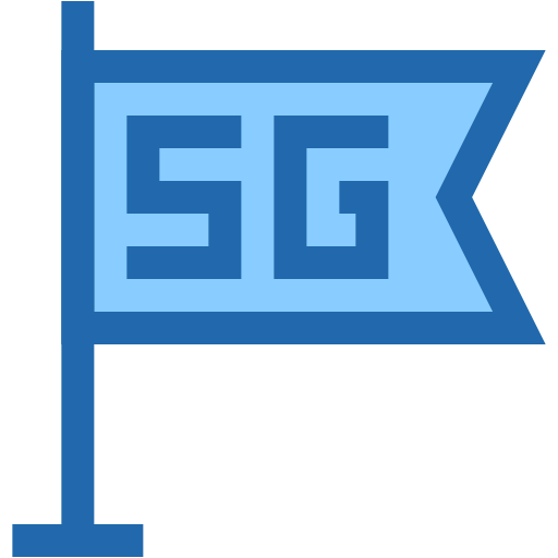 5g Generic color lineal-color icon