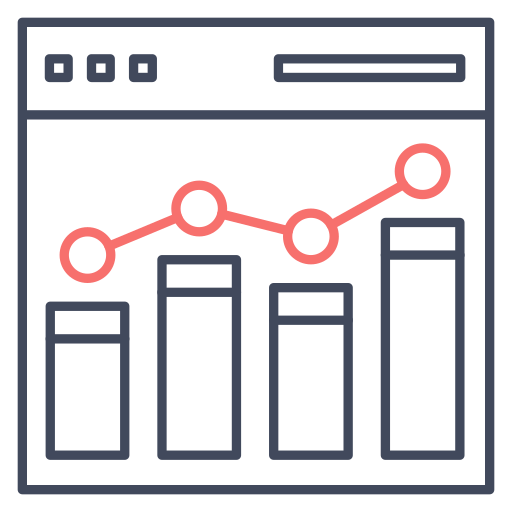 Bar graph Generic color outline icon