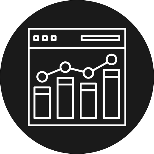 Bar graph Generic black fill icon