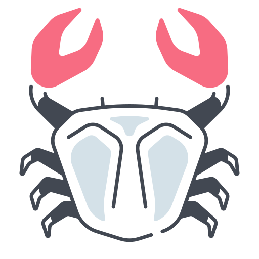 Crab Generic color lineal-color icon