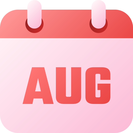 august Generic gradient fill icon