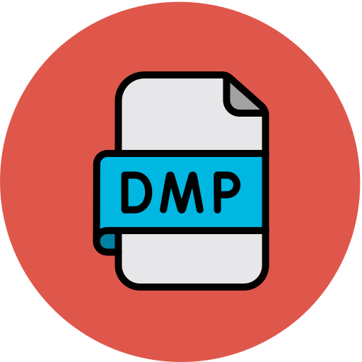 dmpファイル Generic color lineal-color icon