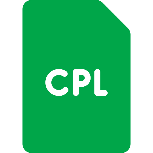 cpl-datei Generic color fill icon