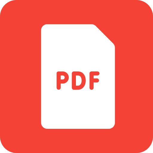 pdf datei Generic color fill icon