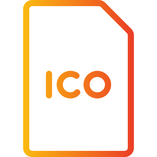 ico-datei Generic gradient outline icon