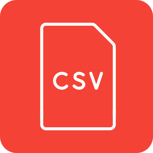 csv Generic color fill icon