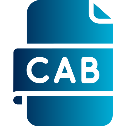 Cab file Generic gradient fill icon