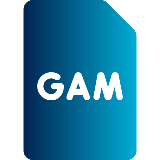 gam-datei Generic gradient fill icon