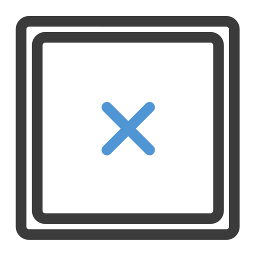 Close Generic color outline icon