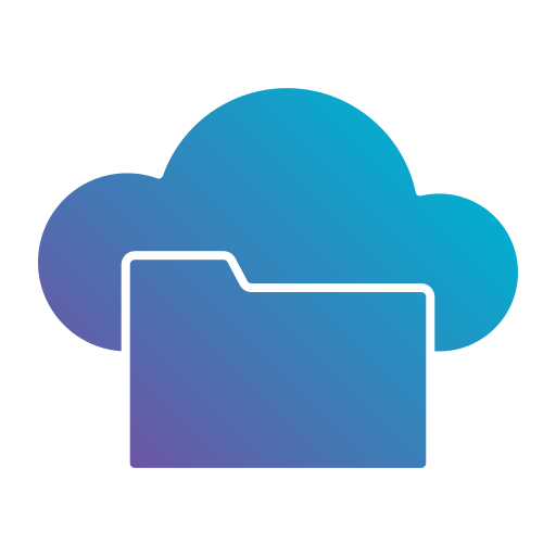 Folder Generic gradient fill icon