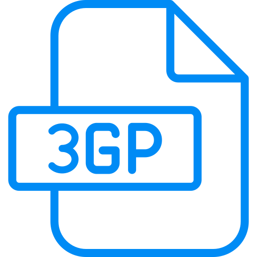 3gp Generic color outline иконка