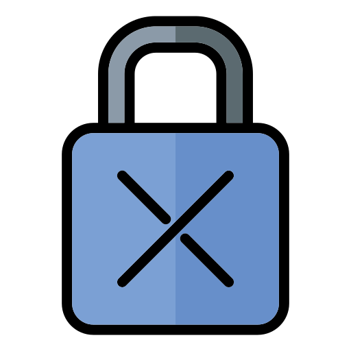 Lock Generic color lineal-color icon