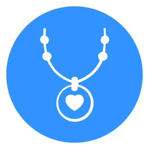 Necklace Generic color fill icon