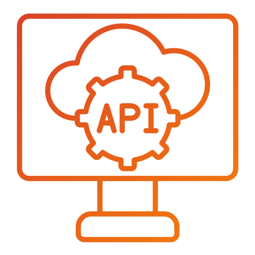 api Generic gradient outline icon