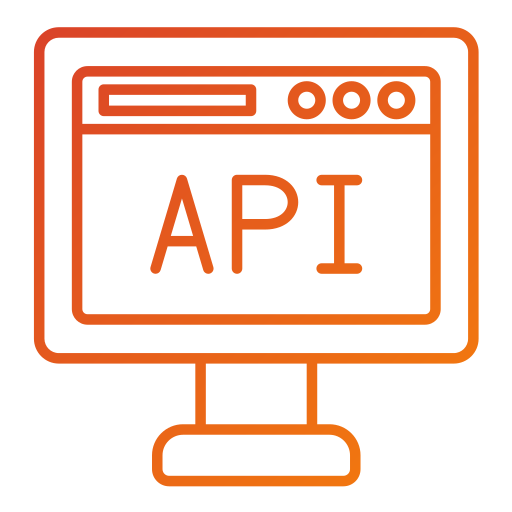 api Generic gradient outline icon