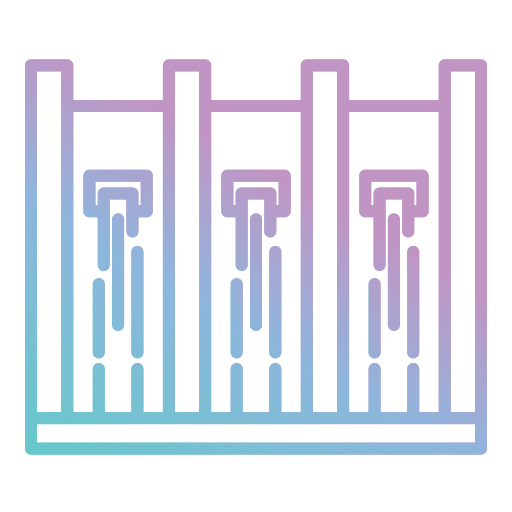 energia idroelettrica Generic gradient outline icona