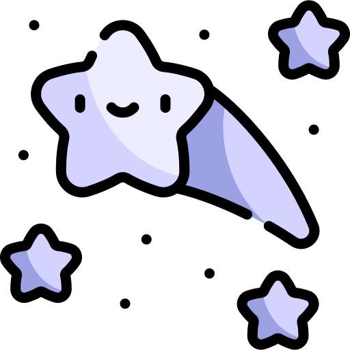 astronomie Kawaii Lineal color icon