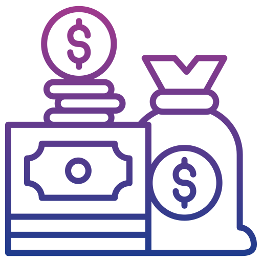 Currency Generic gradient outline icon