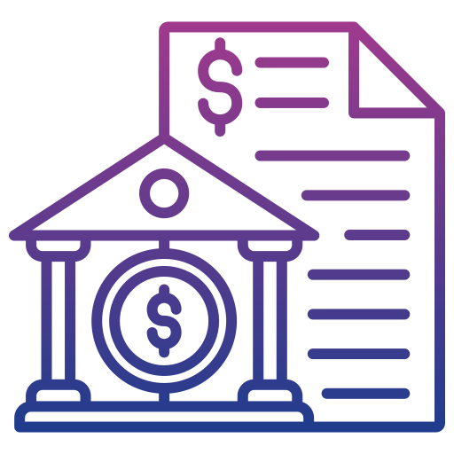 Bank Generic gradient outline icon