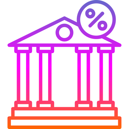 percentagem Generic gradient outline Ícone