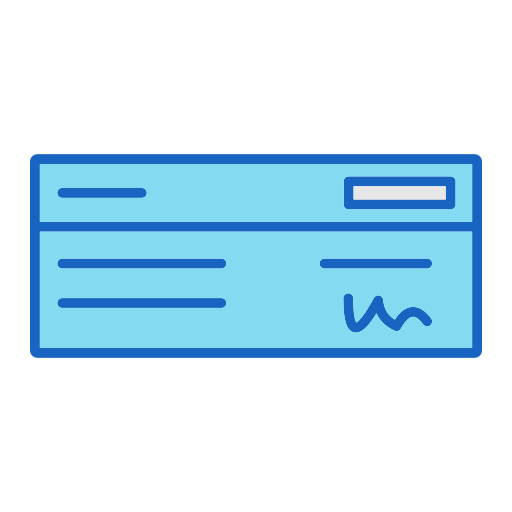 Cheque Generic color lineal-color icon