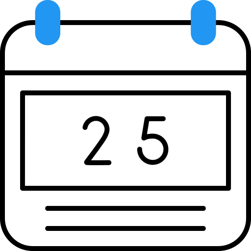 date Generic color lineal-color Icône