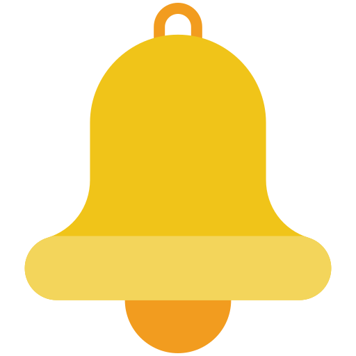 Notification bell Generic color fill icon