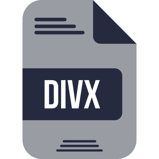 Divx Generic color fill icon