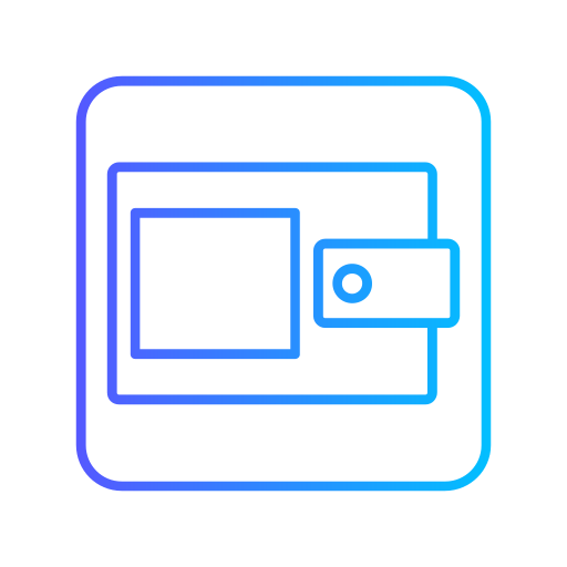 geldbörse Generic gradient outline icon