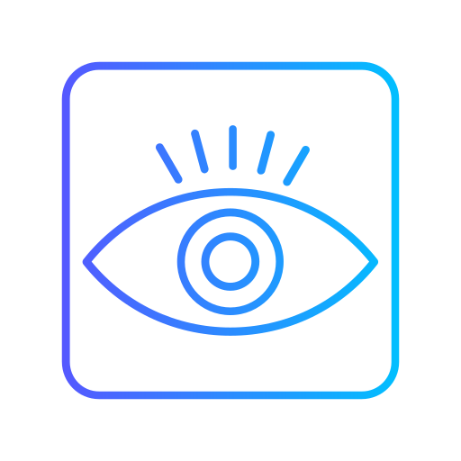 auge Generic gradient outline icon