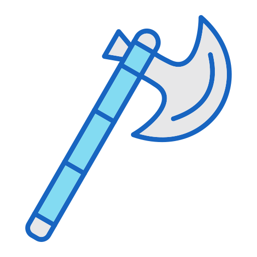 axe Generic color lineal-color icon