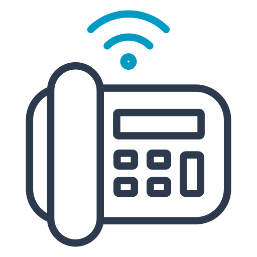 Wireless Telephone Generic color outline icon