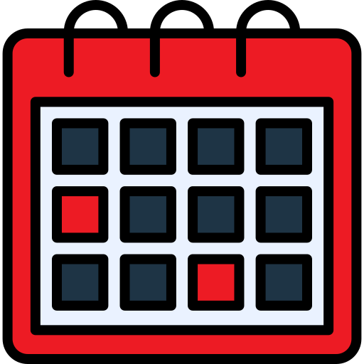 kalender Generic color lineal-color icon