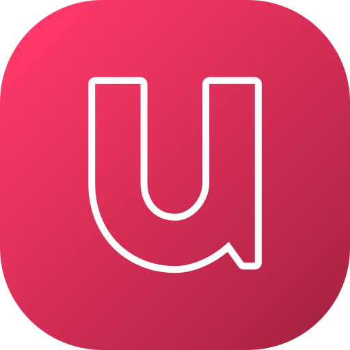 Letter u Generic gradient fill icon